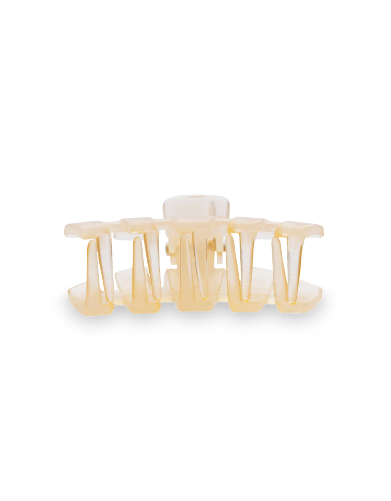 TELETIES Classic Almond Beige Tiny Hair Clip