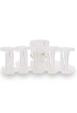 TELETIES Classic Coconut White Tiny Hair Clip TELETIES Classic Coconut White Tiny Hair Clip