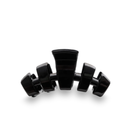 TELETIES Classic Jet Black Tiny Hair Clip