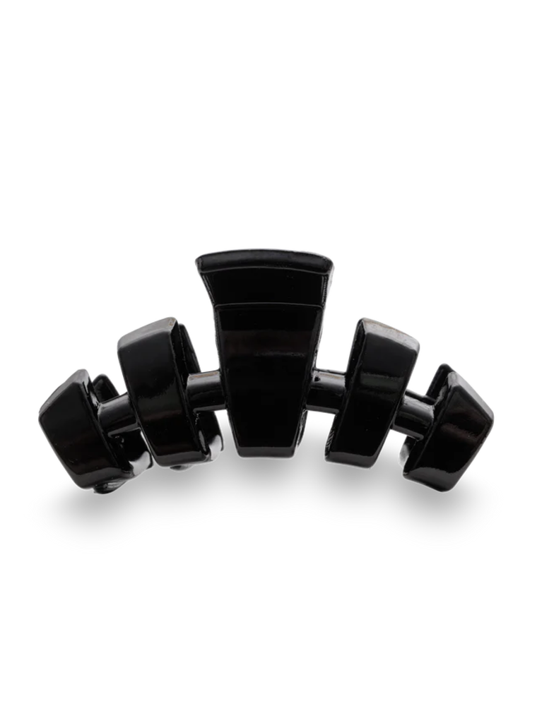 TELETIES Classic Jet Black Tiny Hair Clip