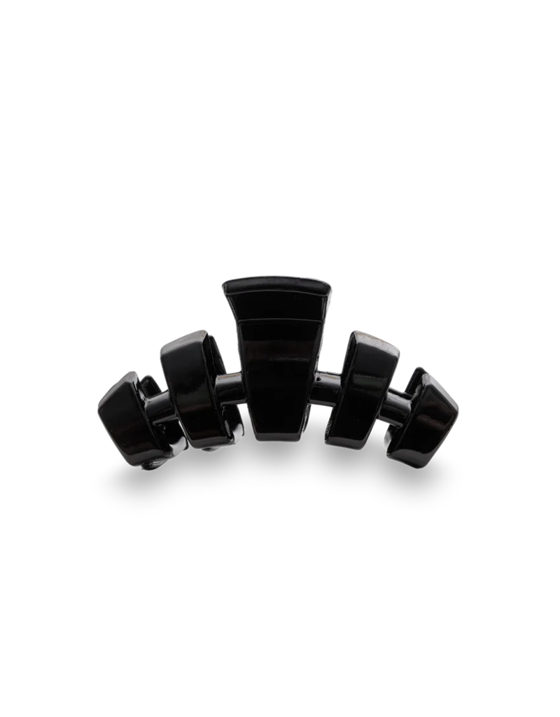 TELETIES Classic Jet Black Tiny Hair Clip