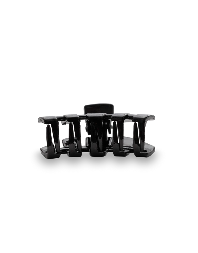 TELETIES Classic Jet Black Tiny Hair Clip