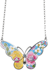 BRIGHTON Blossom Hill Garden Butterfly Necklace