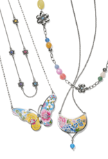 BRIGHTON Blossom Hill Garden Butterfly Necklace