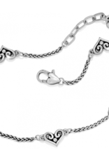 BRIGHTON Alcazar Heart Anklet