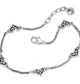 BRIGHTON Alcazar Heart Anklet