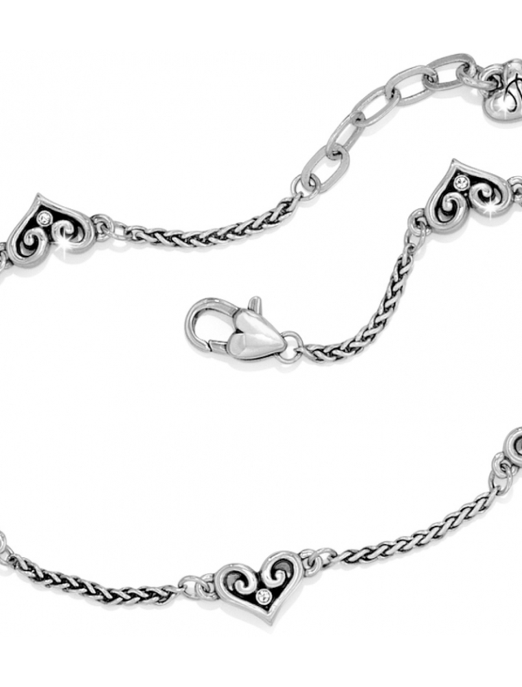 BRIGHTON Alcazar Heart Anklet