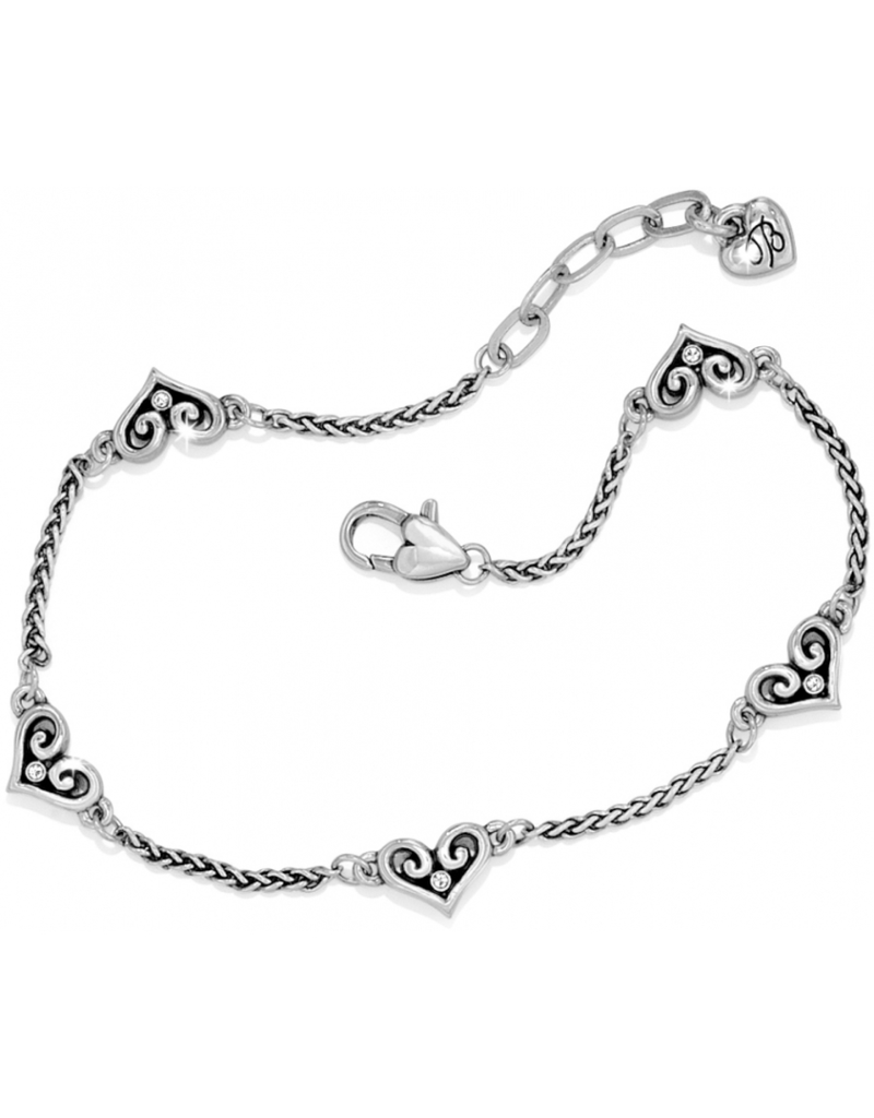 BRIGHTON Alcazar Heart Anklet
