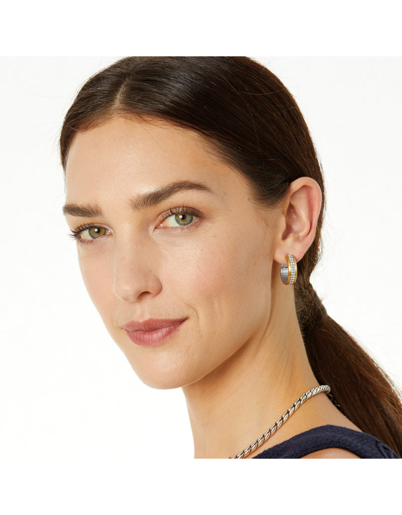 BRIGHTON Meridian Two Tone Hoop Earrings