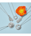 Contempo Token Tag Charm Necklace