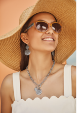 BRIGHTON Contempo Medallion Duo French Wire Earrings