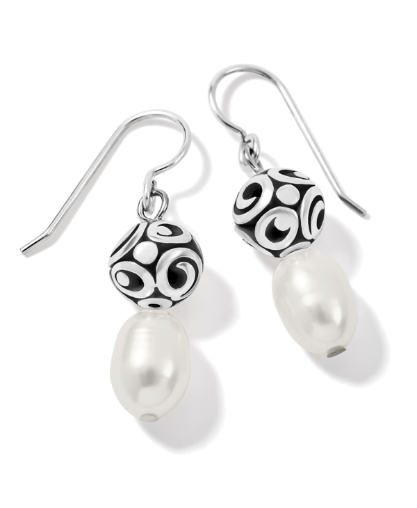 Contempo Pearl French Wire Earrings