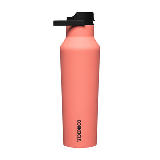 CORKCICLE Coral Neon Lights Sport Canteen 20oz