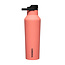 Coral Neon Lights Sport Canteen 20oz