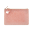 Large Silicone Pouch in Rose Gold Confetti