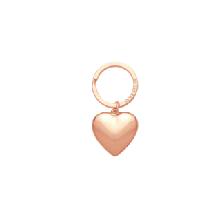 OVENTURE Puffy Heart Charm in Rose Gold
