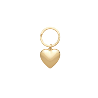 OVENTURE Puffy Heart Charm in Gold Rush