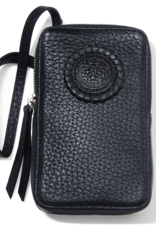BRIGHTON Ferrara Zip Around Phone Organizer in Black