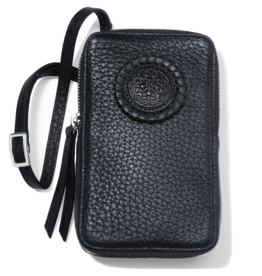BRIGHTON Ferrara Zip Around Phone Organizer in Black