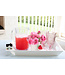 Pinstripes Melamine Rectangular Serving Tray