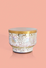 CAPRI BLUE Mercury Iridescent Inverted Jar in Volcano