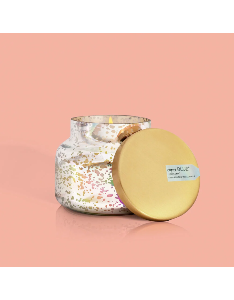 CAPRI BLUE Mercury Iridescent Signature Jar in Volcano