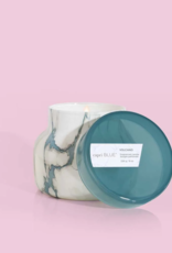 CAPRI BLUE Modern Marble Petite Jar in Volcano