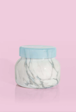 CAPRI BLUE Modern Marble Petite Jar in Blue Jean