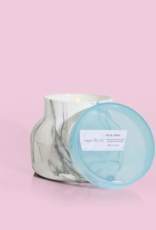 CAPRI BLUE Modern Marble Petite Jar in Blue Jean