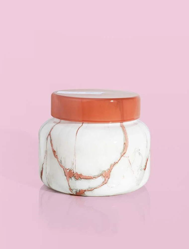 CAPRI BLUE Modern Marble Signature Jar in Havana Vanilla