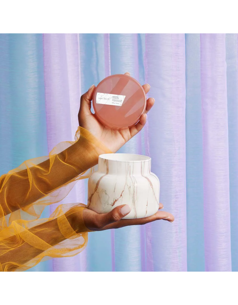 CAPRI BLUE Modern Marble Signature Jar in Havana Vanilla