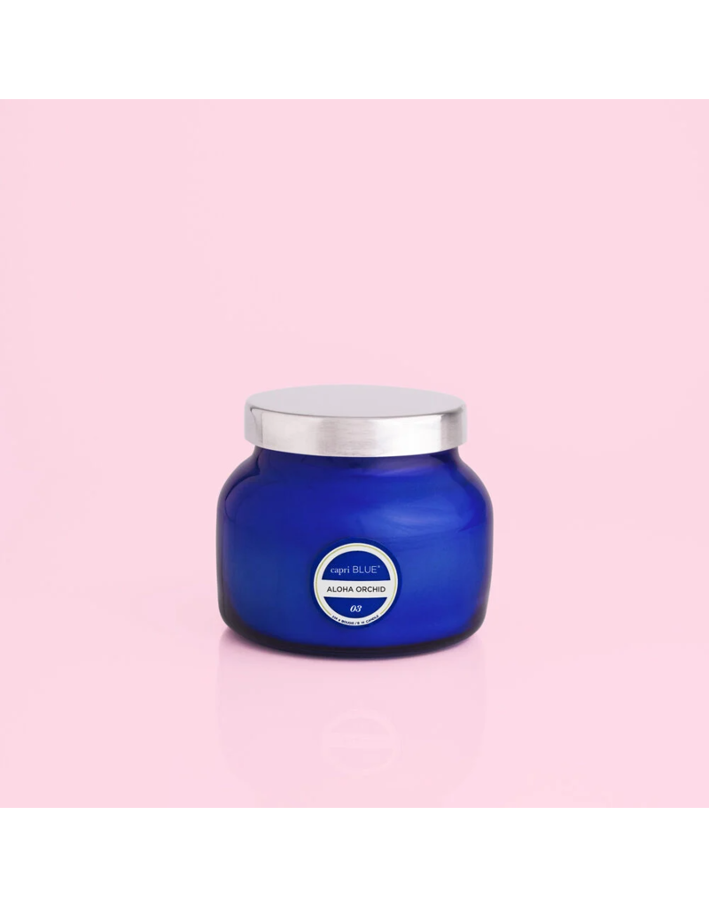 CAPRI BLUE Blue Petite Jar in Aloha Orchid