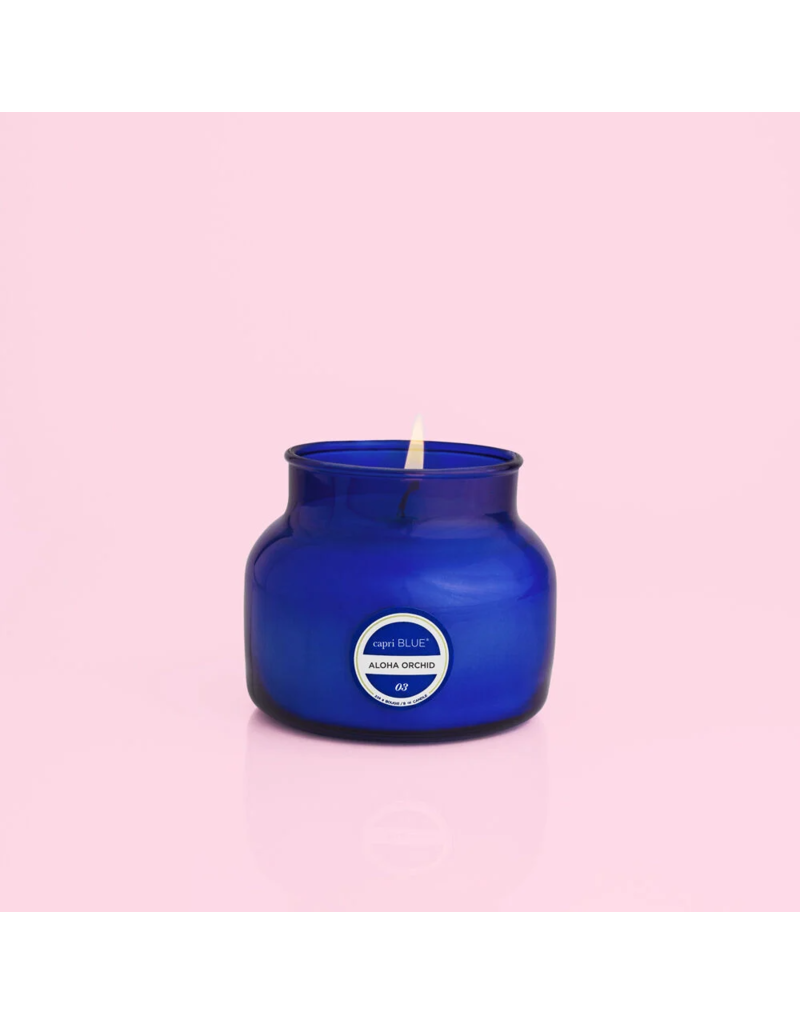 CAPRI BLUE Blue Petite Jar in Aloha Orchid