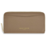 Cara Zip Around Wallet in Taupe