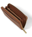 Cara Zip Around Wallet in Cognac