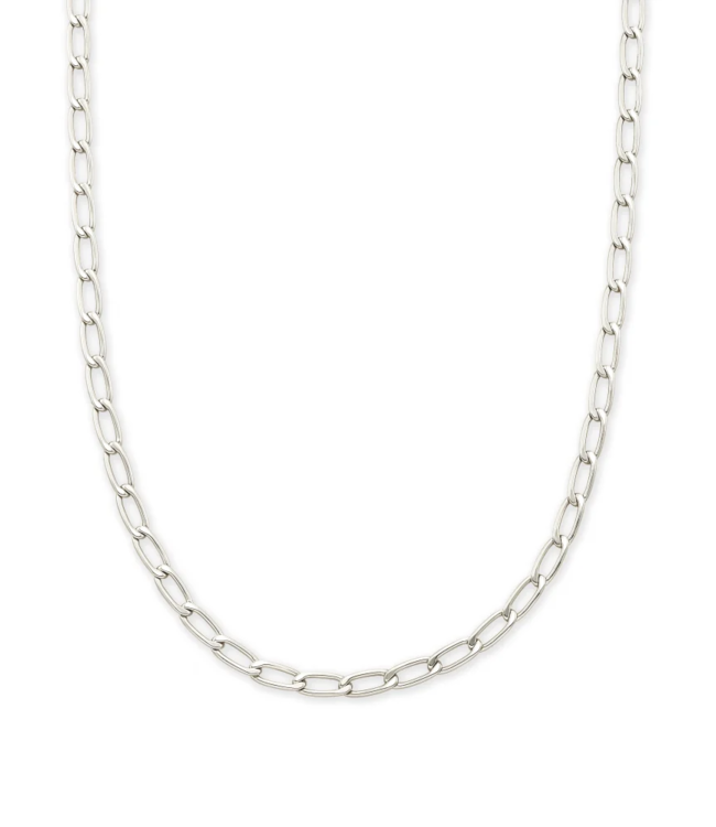Merrick Chain Necklace in Silver