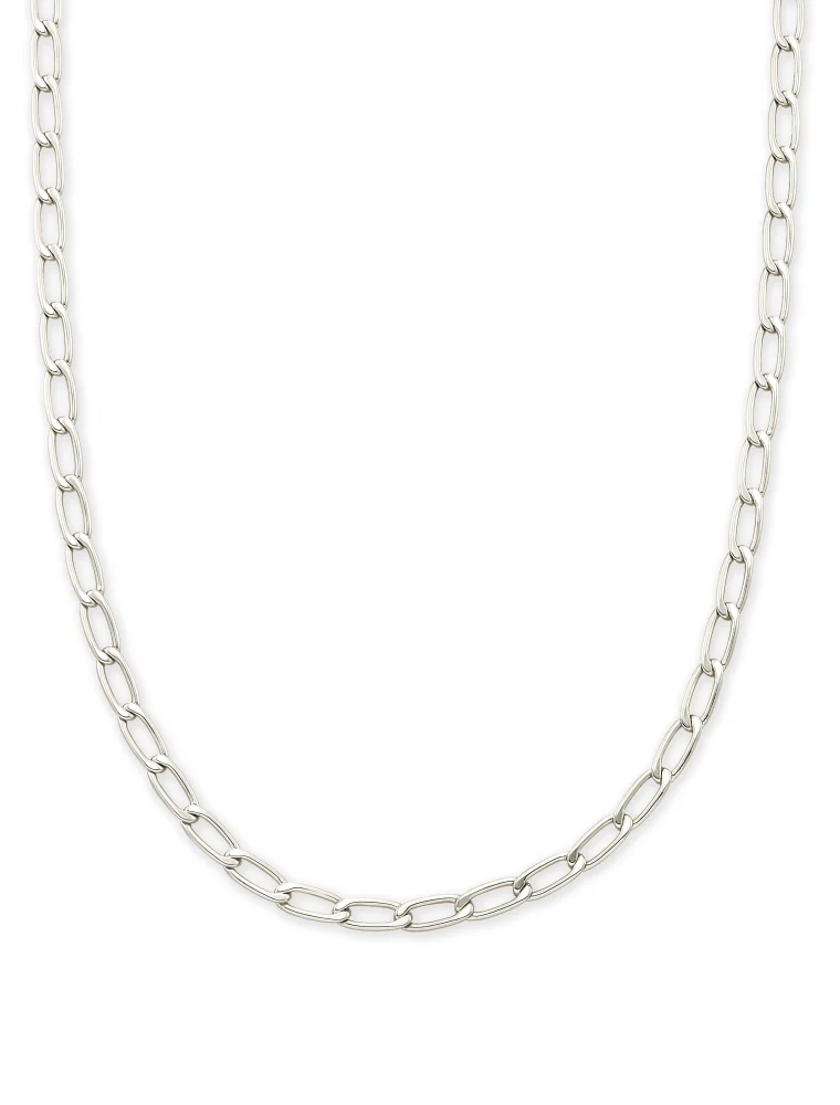 KENDRA SCOTT DESIGN Merrick Chain Necklace in Silver