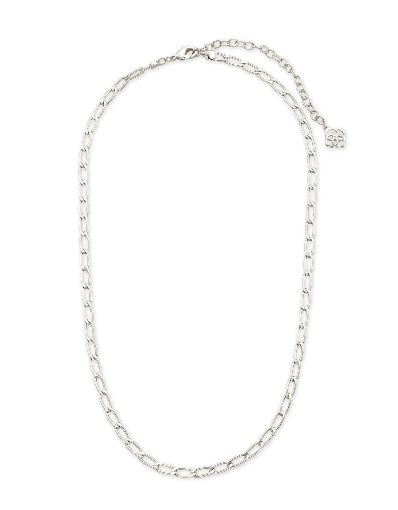 KENDRA SCOTT DESIGN Merrick Chain Necklace in Silver