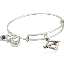 ALEX & ANI Cupids Arrow Charm Bangle