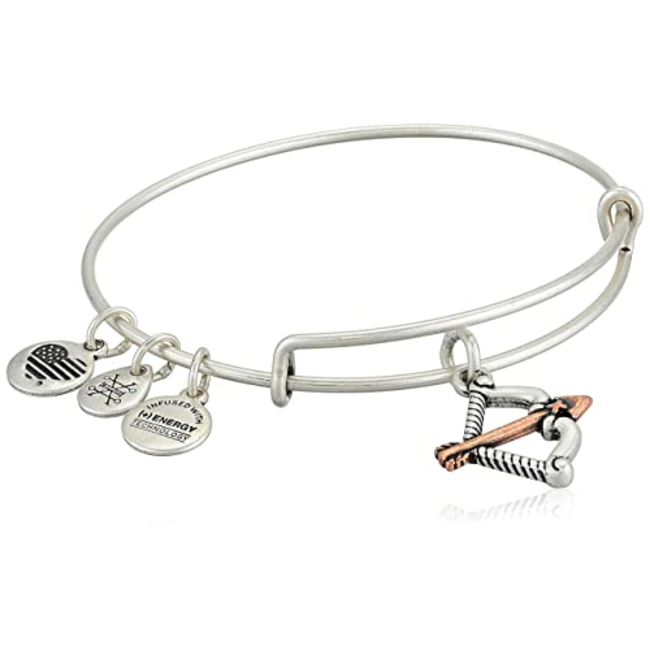 Alex and Ani Arrows of Friendship Charm Bangle Rose Gold