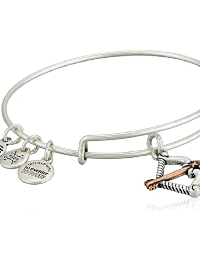 ALEX & ANI Cupids Arrow Charm Bangle