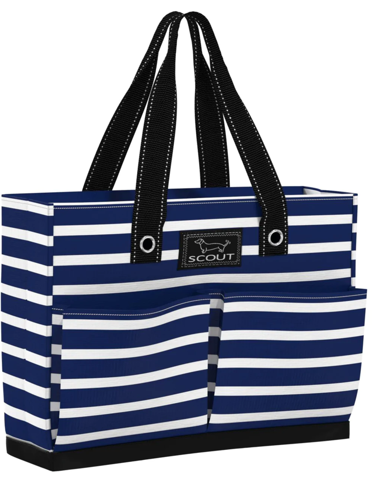 SCOUT Uptown Girl Pocket Tote Bag in Nantucket Navy