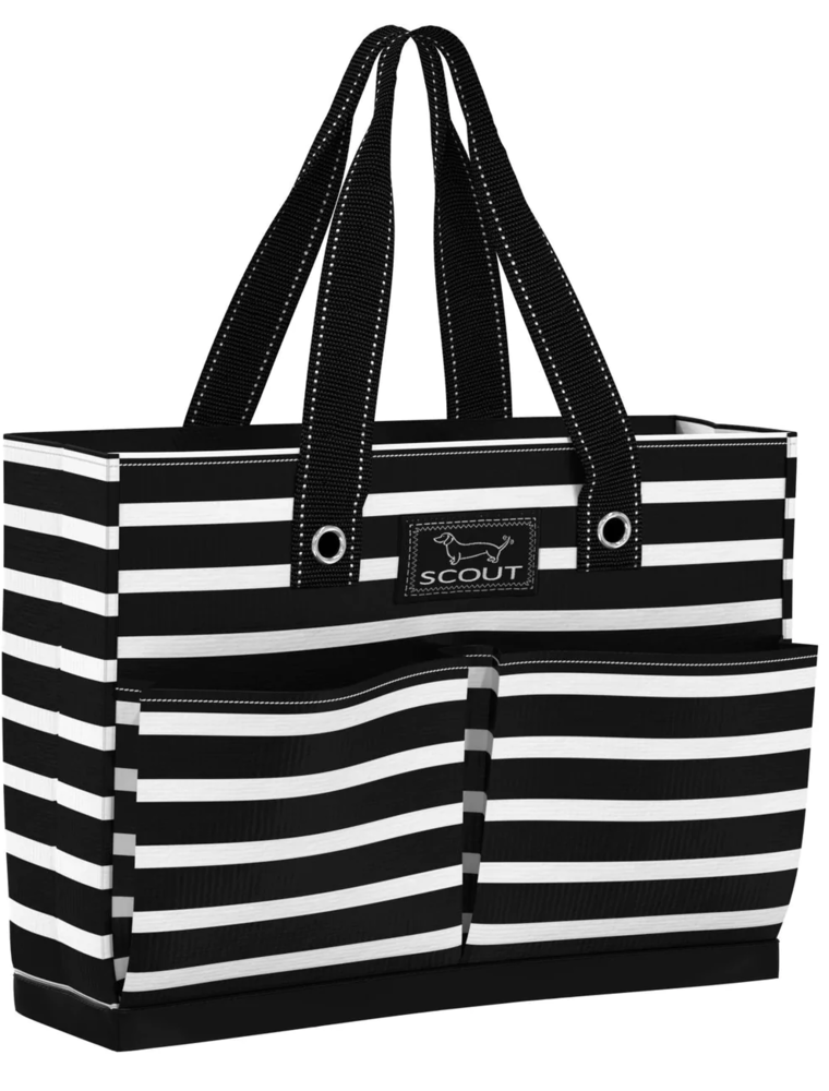 SCOUT Uptown Girl Pocket Tote Bag in Fleetwood Black