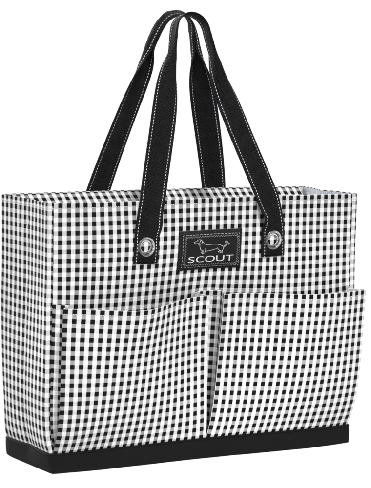 SCOUT Uptown Girl Pocket Tote Bag in David Checkham