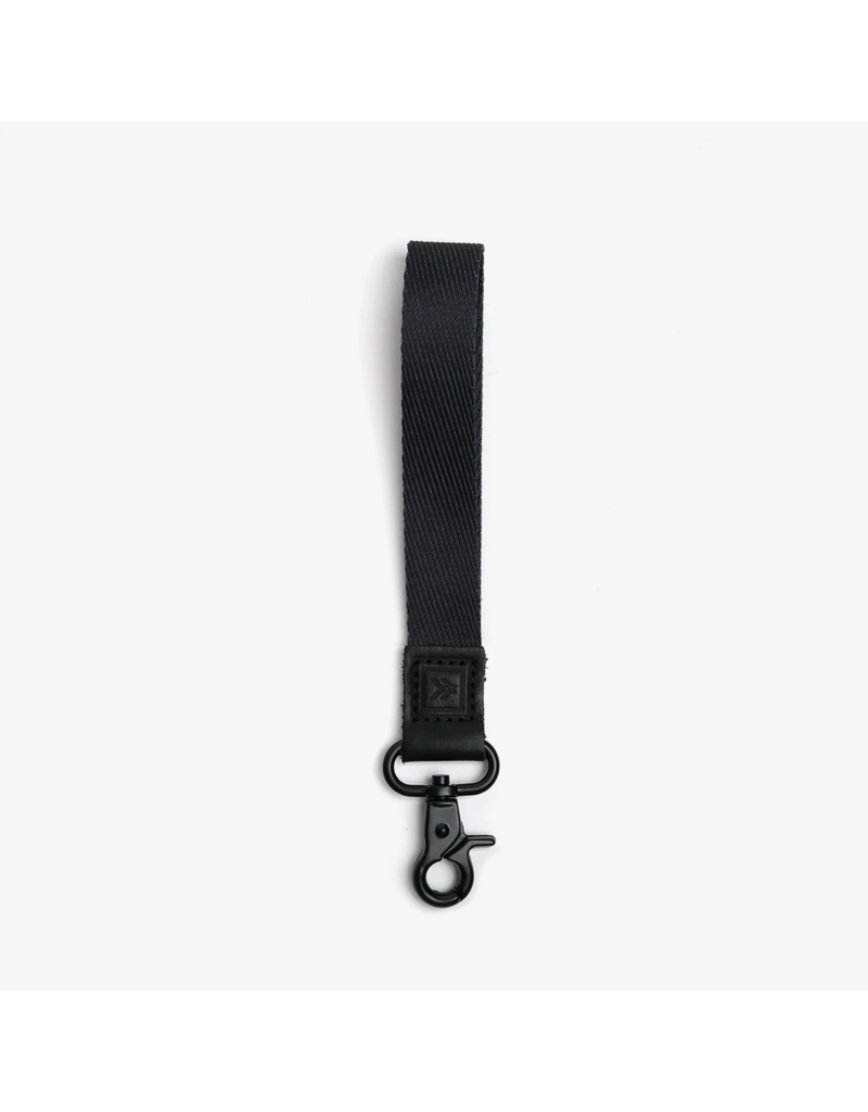 THREAD WALLETS Wrist Lanyard in Black
