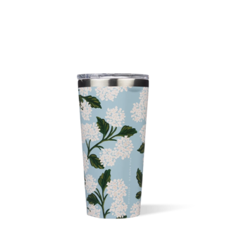 CORKCICLE Rifle Paper Co. Hydrangea  Tumbler 16oz