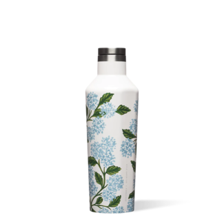 CORKCICLE Rifle Paper Co. Hydrangea Canteen 16oz