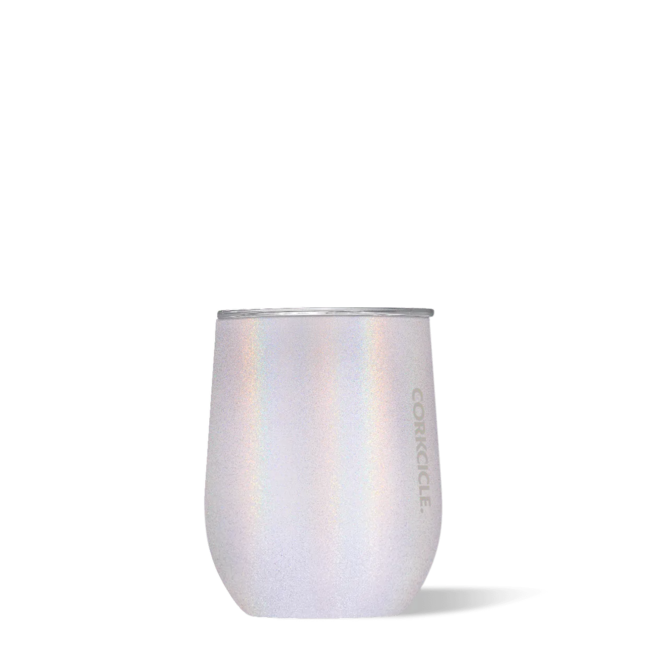 Corkcicle 12 oz Stemless-Rose Metallic