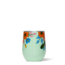 Rifle Paper Co. Mint Lively Floral Stemless 12oz