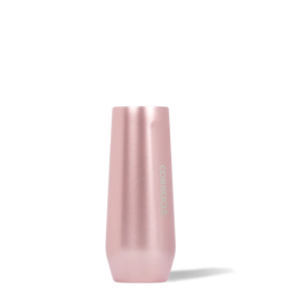 CORKCICLE Rosé Metallic Stemless Flute 7oz
